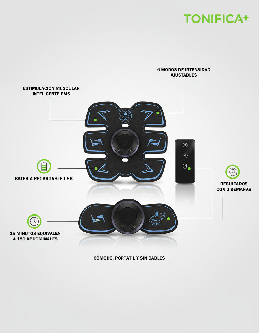ESTIMULADOR ABDOMINAL TONIFICA+ / EIDICIÓN LIMITADA